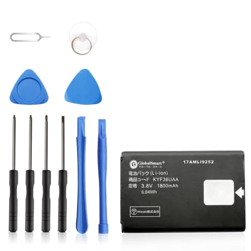 �Ή� KYF36 KYF43 KYF38 KYF41 �����p�o�b�e���[ 3.8V 1800mAh ���{�̈��S��K��6I7 [���s�A���i] | GRATINA KYF37 GRATINA KYF39 GRATINA KYF42
