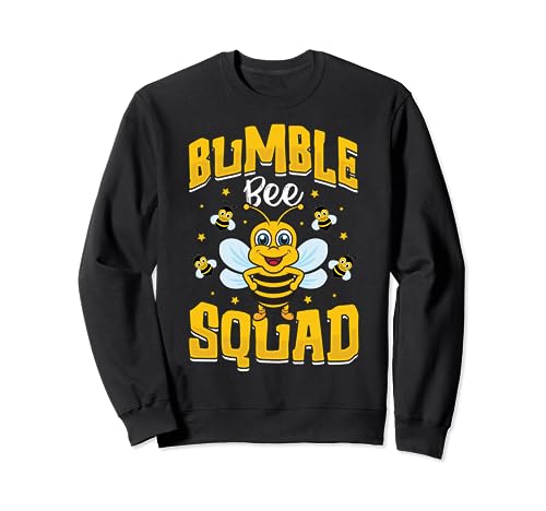 Bumble Bee Squad Bumblebee Team Honey Hombres Mujeres Niños Familia Sudadera