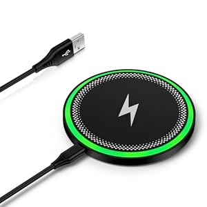 Wireless Charger Samsung Fast Charging Pad for Galaxy S26/S25 Ultra/S25 Plus/S24 FE Ultra/S23/S22/S21/Z Flip Fold 6,15W Wireless Phone Charger Android Charging Mat Station for Google Pixel 9a 9 Pro XL