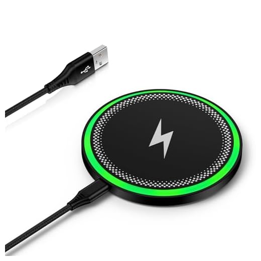 Wireless Charger Samsung Fast Charging Pad for Galaxy S26/S25 Ultra/S25 Plus/S24 FE Ultra/S23/S22/S21/Z Flip Fold 6,15W Wireless Phone Charger Android Charging Mat Station for Google Pixel 9a 9 Pro XL