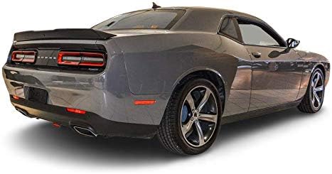 SOLARPLEXIUS Pre-Cut Flexible Car Window Shades for Baby - UV and Heat Blocking for DODGE CHALLENGER 2008- -Complete set- No Tools Quick-Fit Car Sun Shades