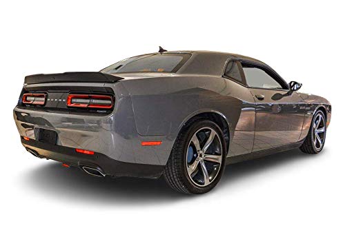 SOLARPLEXIUS Pre-Cut Flexible Car Window Shades for Baby - UV and Heat Blocking for DODGE CHALLENGER 2008- -Complete set- No Tools Quick-Fit Car Sun Shades