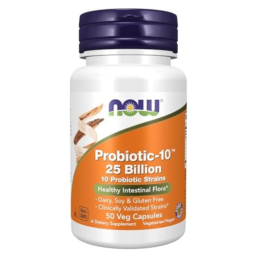 Now Foods Probiotic-10, 25 Billion - 50 Capsules