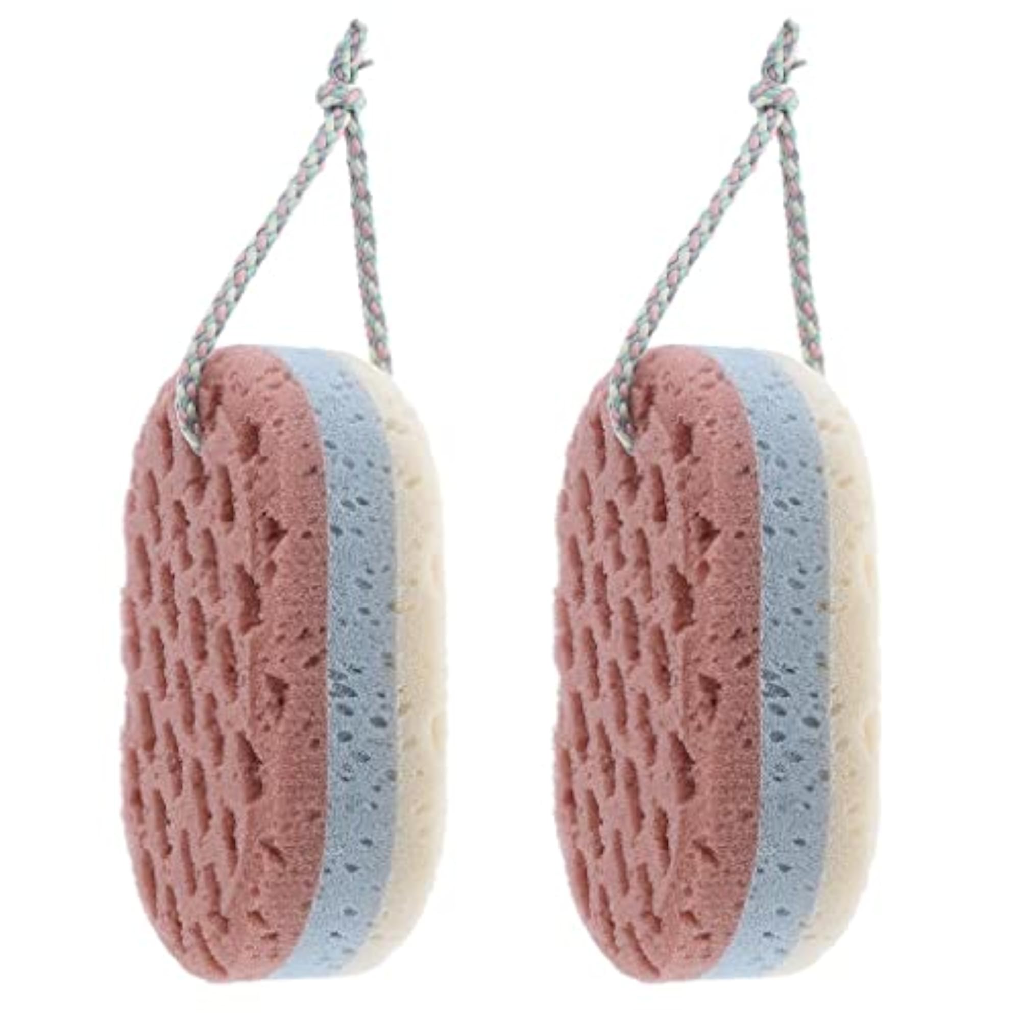 Large Hole Stereoscopic Body Sponges Deep Skin Care Cleansing Shower