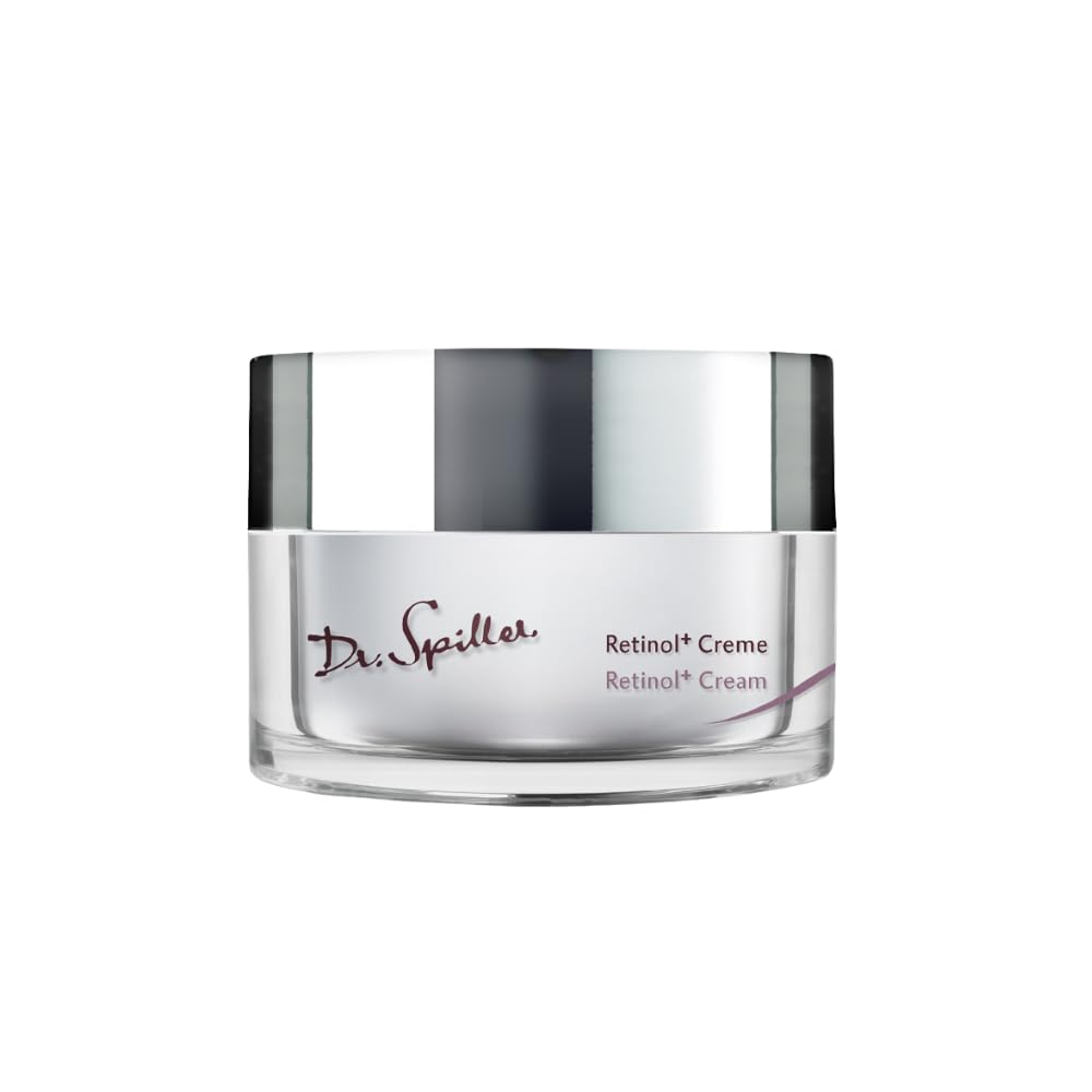 Dr. Spiller Retinol+ Creme | 24h Pflege mit Retinol-Komplex, Niacinamid & Hyaluron | für reife, normale bis trockene Haut | 50 ml | 24h Pflege, Retinol-Komplex, Niacinamid & Hyaluron, für reife Haut, normale bis trockene Haut