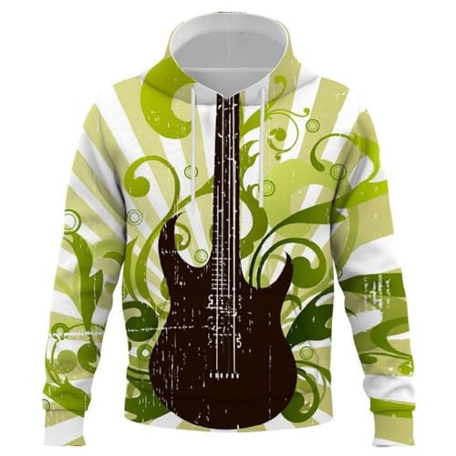 Men Hoodies Mode Personality Loose All-Match Men Hoodie Vintage Trend Men Sweatshirt The New Digital Print Round Men Neck Hooded Sweatshirt AA-12 L