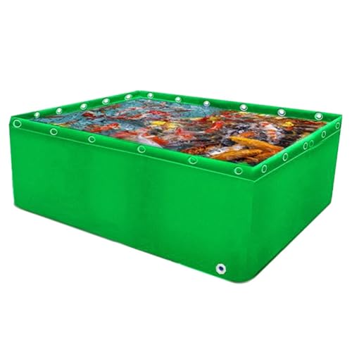 Tanque de lona para peces que soluciona la cría sin excavar 2