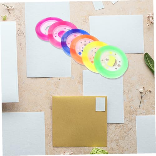 Cinta de colores Bopp transparente para trabajos creativos en casa 4