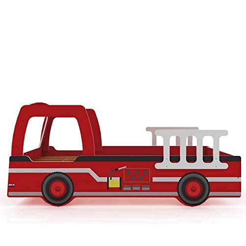 Cama Infantil Bombeirinho Vermelho Gelius Moveis