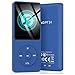 AGPTEK A02 8GB MP3 Player, 70 Hours Playback Lossless Sound Music Player,Supports up to 128GB, Dark Blue
