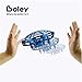 Boley Mini Drone UFO Flying Aircraft Toy, Blue - Small Drones Perfect for Indoor, Outdoor Play - Cool Hand Controlled Drone for Kids and Adults - Rechargeable Batteries and Extra Propellers Included