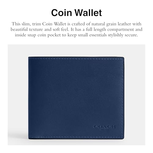 Coach Coin Wallet, Deep Blue2