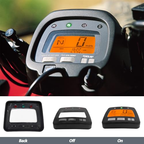 Image of Speedometer Dash Upper Cover for Honda Rancher 350 TRX350FM TM TE (00-06), Foreman 450 TRX450S (98-01), Foreman Rubicon 500 TRX500FA (01-04) Replace #37201-HN0-A01 (Cover ONLY)