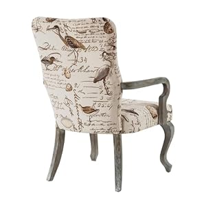 French Country Dining Chairs, Wooden Chairs Multicolor with Armrest 26" L x 29" W x 40" H French Country Dining Chairs Wooden Chairs Multicolor with Armrest 26 L x 29 W x 40 H