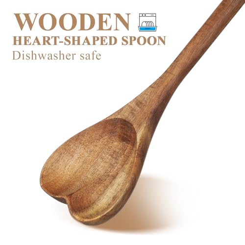 UPKOCH-Heart-Shaped-Wood-Spoon-Long-Handle-Love-Spoon-for-Appetizer-Serving-Mixing-Kitchen-Utensil-for-Charcuterie-Coffee-Unique-Valentines-Day-Mothers-Day-Housewarming-Gift UPKOCH Heart Shaped Wood Spoon Long Handle Love Spoon for Appetizer Serving Mixing Kitchen Utensil for Charcuterie Coffee Unique Valentines Day Mothers Day Housewarming Gift