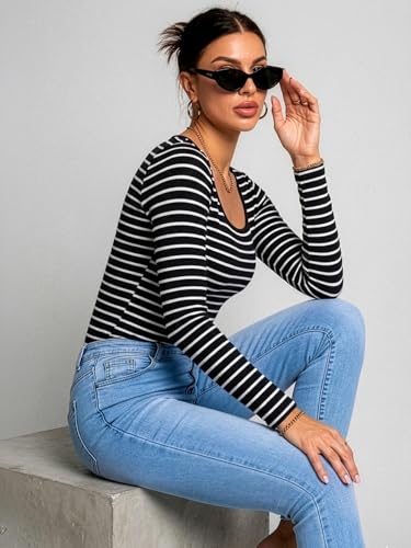 Image of Aahwan Women's & Girl's Solid Long Sleeve Polyester Slim Fit Top