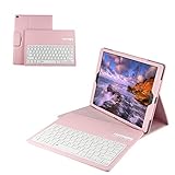 Keyboard Case for Apple iPad 12.9' 12.9 Inch 1st 2nd Generation 2015 2017, Separable PU Leather Case...