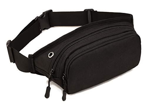 Yakmoo Bolso de Cintura Impermeable Molle Sistema Estilo Militar Táctico Bolsa de Riñonera Deportiva al Aire Libre Cover