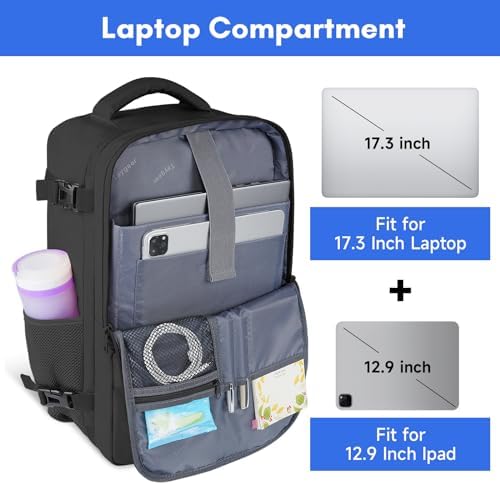 Taygeer Travel Backpack for Men Women, Carry On Backpack with Shoe Pouch - thumbnail 5