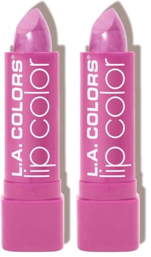 Image of L.A. COLORS Moisture Rich Lip Color, Frosted Lilac CML539 (Pack of 2)