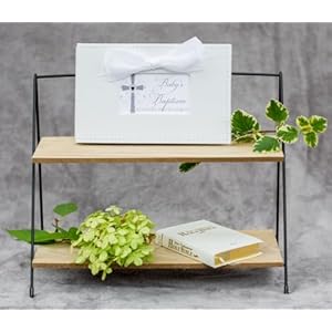 The grandparent gift co growing in faith keepsake photo album baby baptism  urban country home decor
