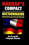  Harrap\'s Compact Dictionnaire [Allemand-Français / Français-Allemand]