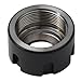 High Precision ER11 A Clamping Nut, Industrial grade Chuck Cap for Milling Cutter, Strong Clamping Force (ER25-UM)
