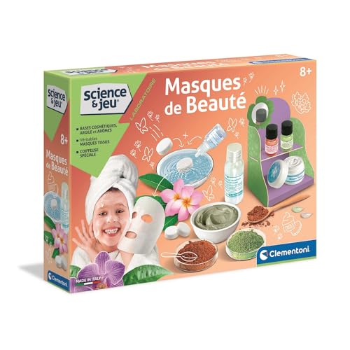Clementoni Masques de beauté 8 52439 & Italy Science Lab Savons Moelleux Laboratoire Enfant Jeu Scientifique Version française fabriqué en Italie - vue 3