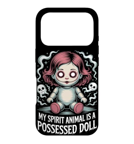 My Spirit Animal Is a Possessed Doll �n���E�B�� �X�}�z�P�[�X iPhone 17 Pro �p