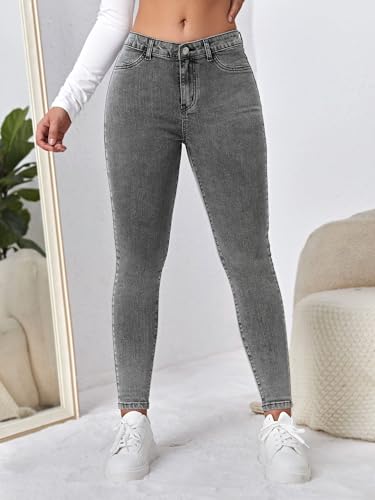 jeans for women trendy Slant Pocket Jeans3