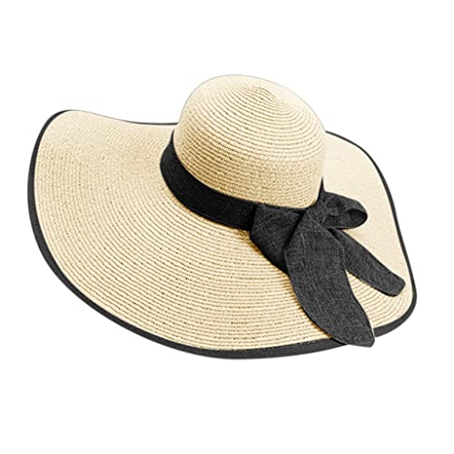 Chapeaux de soleil féminin d'été YXWYXWA tressage haut de gamme