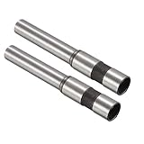 Locher: Durchmesser des Lochs: 9 mm/0,35 Zoll; Länge der Prägung: 42 mm/1,65 Zoll; Durchmesser des Stabs: 11 mm/0,43 Zoll; Gesamtlänge: 75 mm/2,95 Zoll. Es ist poliert, gehärtet auf 52-55HRC