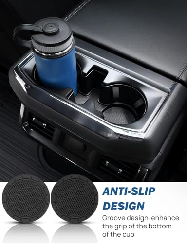 Portavasos para carro universal 2 pzas 2.75" antidesliz miniatura 6