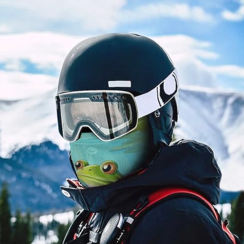 Balaclava para hombre, máscara para esquí y ciclismo, cubreboca protectora para invierno, pasamontaña multifuncional miniatura 5