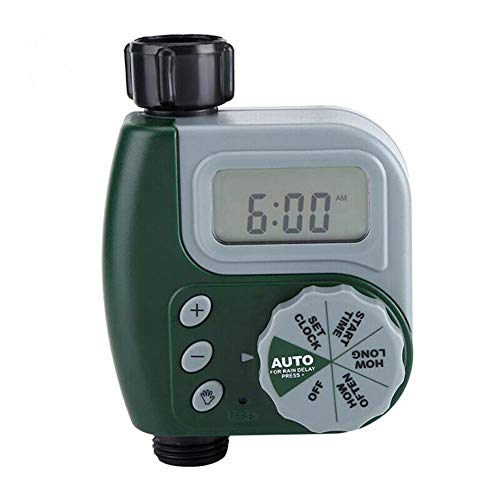 Fintass Garden Irrigation Control Timer Outdoor Garden Irrigation Controller Solenoid Valves Timer Automatic Watering Device