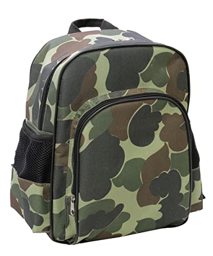 MOCHILA INFANTIL EM POLIESTER CAMUFLADO LS MO4192