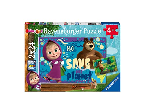 Ravensburger - Puzzle Mascha und der Bär, Geschenkidee für Kinder ab 4...