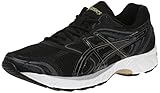 ASICS Men's Gel Equation 8 Running Shoe, Black/Gold/Castlerock, 7 M US