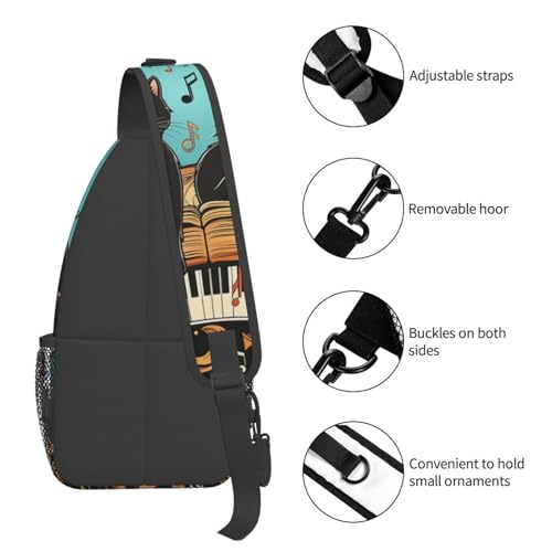 Bolso Cruzado Pequeño para Montañismo Unisex 15.3x7.5x3.5 in miniatura 5