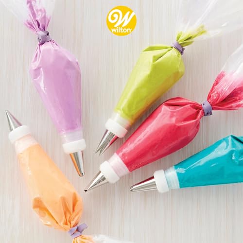 Wilton Disposable Decorating Bags for Piping Icing & Cake Decorating, Perfect for Baking Creations, 100-Count, Packaging May Vary
