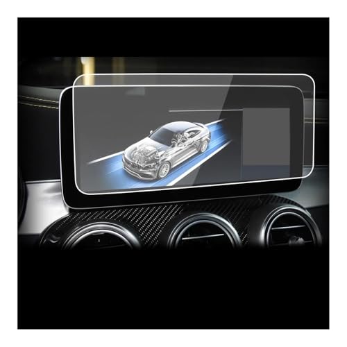 Film de protection navigation en verre trempé anti-rayures pour AMG C43 C63 et Classe C