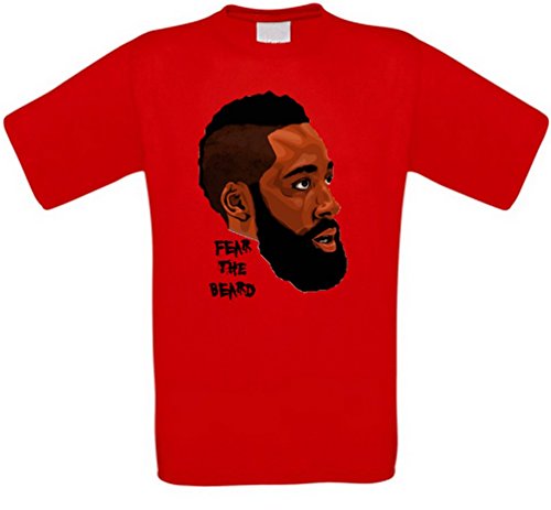 Senas-Shirts James Harden T-Shirt - Rouge - Taille Unique