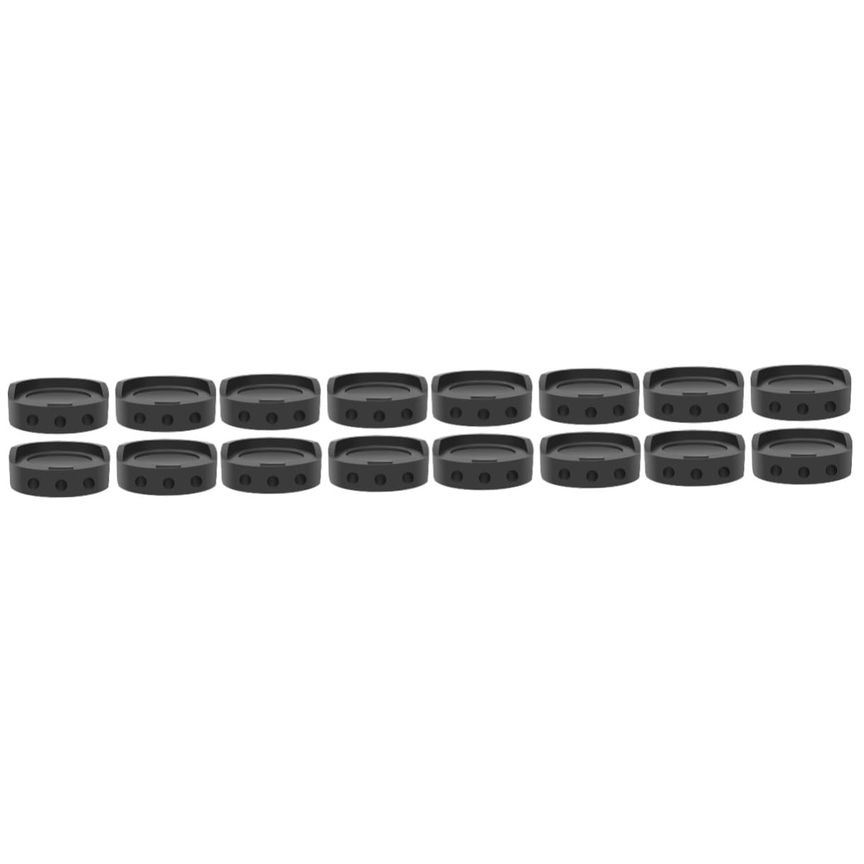 Homoyoyo 16stücke Waschmaschinen Anti-vibrations-pads Rutschfeste Gummimatte Teiliges Stoßdämpfend Für Möbel Und Geräte Langlebig Schützt Boden Einfach Zu Reinigen