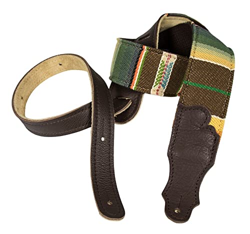 Franklin Strap 2'' Saddle Blanket Guitar Strap (Chocolate) #TOP14