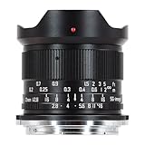 SG-image 12mm F2.8 超広角レンズ 98°画角 APS-C対応 Zマウント ニコンZ互換 単焦点 MF（マニュアルフォーカス） 大口径 ブラック (2年保証付) (国内正規品)