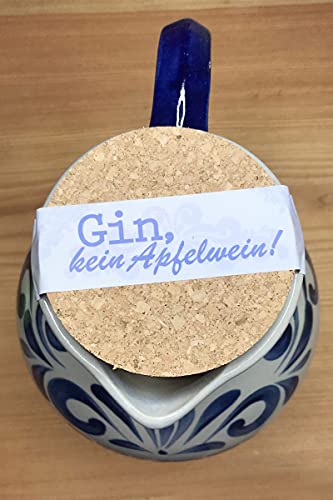 Bembel Gin XXL Riesen Bembel mit 2 Liter Gin 43% vol. Handgefertigt Apfel Gin Großflasche – Bild 3
