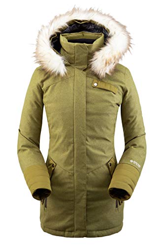 Spyder Womens Metro Gore-Tex Infinium Down Parka  Ladies Full-Zip Hooded Winter Jacket