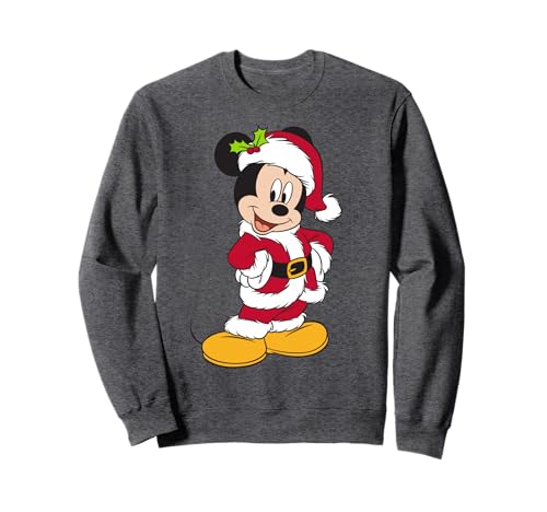 Mickey Mouse Weihnachtspullover 25 Disney Santa Mickey Mouse Holiday Sweatshirt