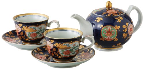 Saikaitoki Imari Aya Kon Tea Set 11485