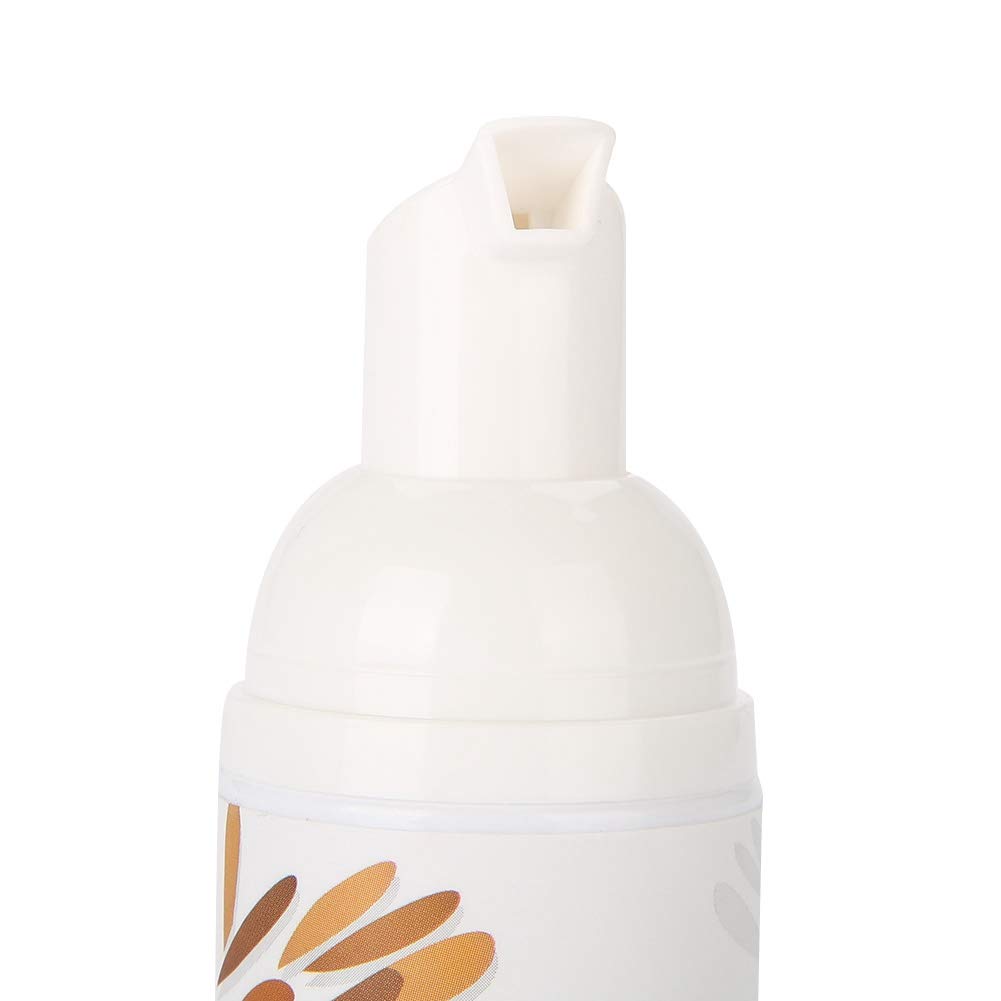 Limpiador de pestañas de espuma de 60 ml, limpiador de pestañas, removedores de maquillaje, removedores de maquillaje de ojos, champú y cepillo perfecto para uso en salón y cuidado del hogar [02]
